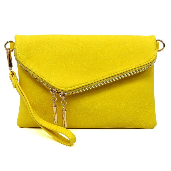 Fashion Envelope Foldover Clutch Handbag