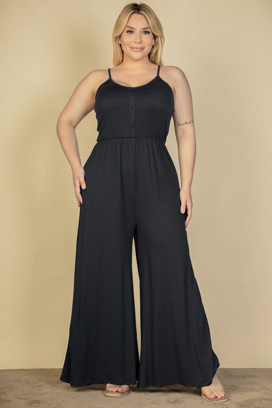 Wide Leg Jumpsuit